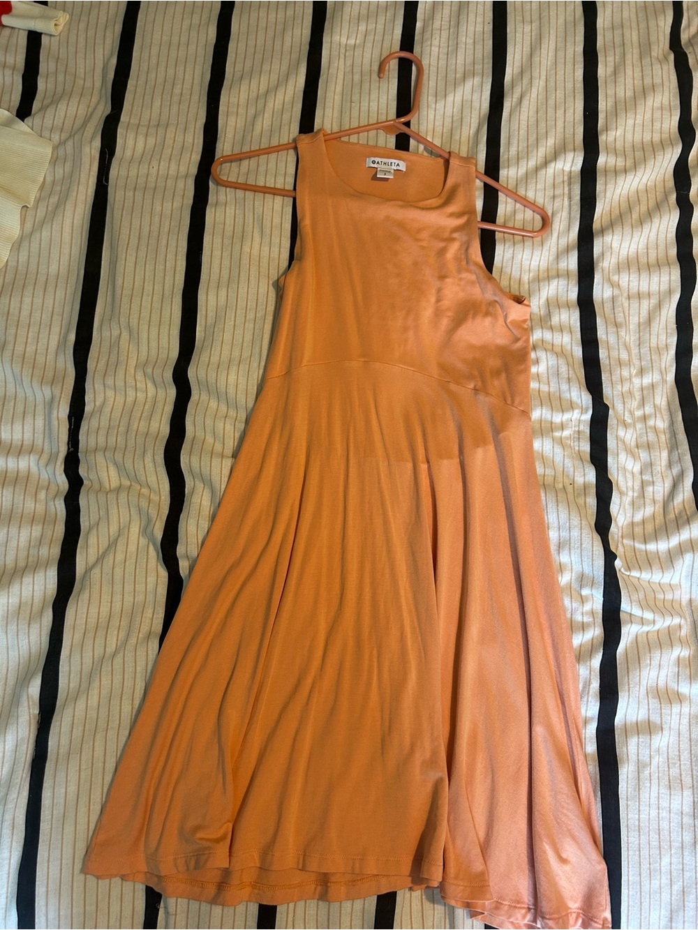 Athleta Coral Midi Swing Dress